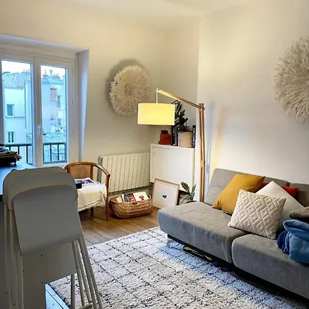 Apt In Batignolles With View Eiffel Tower *